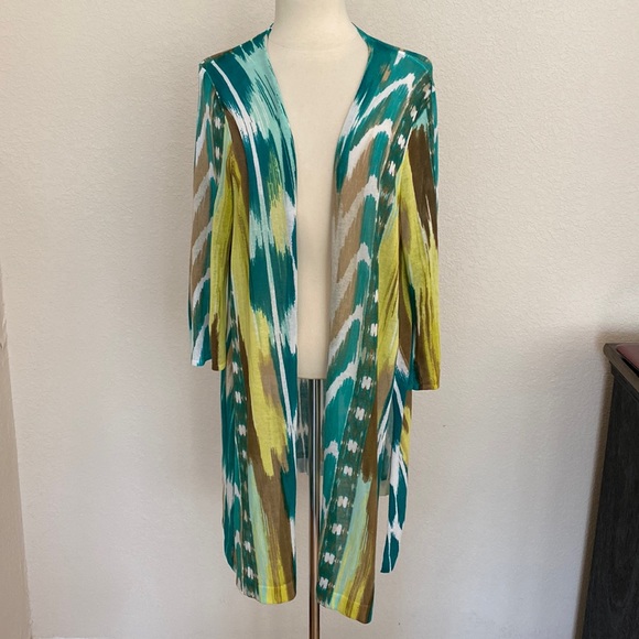 Chico's Sweaters - Chico’s Open Cardigan Sweater Duster Sz XL Long